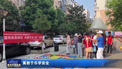 寓教于乐学安全