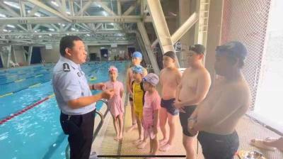 襄州公安少年警队开展防溺水宣传活动