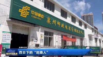 烈日下的“赶路人”