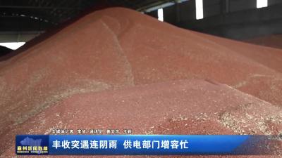 丰收突遇连阴雨  供电部门增容忙