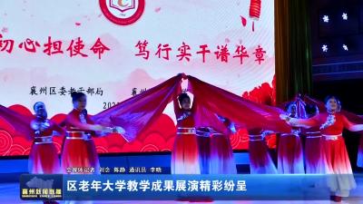 区老年大学教学成果展演精彩纷呈