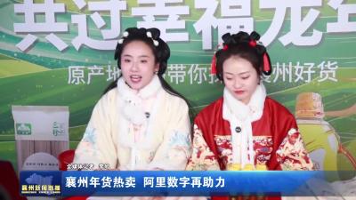 襄州年货热卖 阿里数字再助力