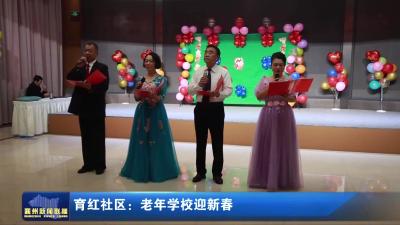 育红社区：老年学校迎新春