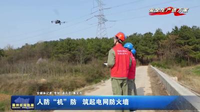 人防“机”防  筑起电网防火墙