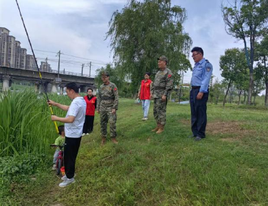 林荫路社区：共筑“防溺水”安全网