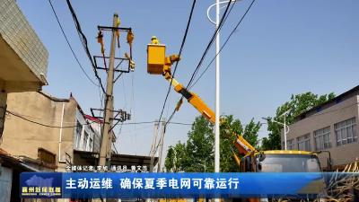 主动运维 确保夏季电网可靠运行