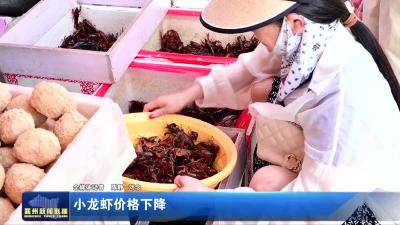 小龙虾价格下降