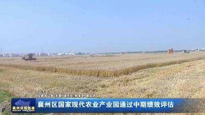 襄州区国家现代农业产业园通过中期绩效评估