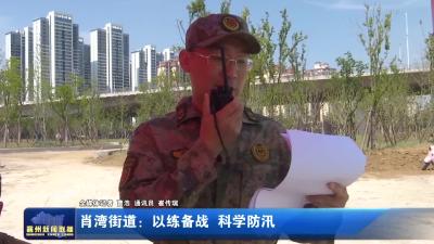 肖湾街道:以练备战 科学防汛