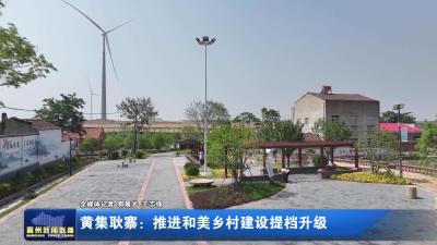 黄集耿寨：推进和美乡村建设提档升级