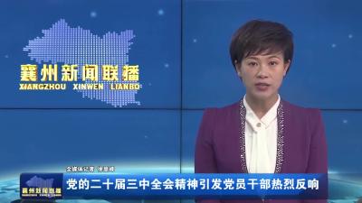 党的二十届三中全会精神引发党员干部热烈反响
