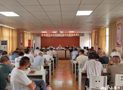 伙牌镇积极行动 学习《湖北省平安建设条例》