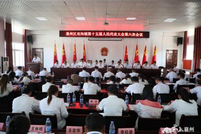双沟镇举行第十五届人民代表大会第六次会议