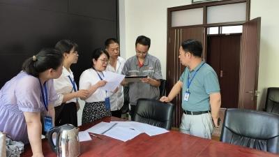 省疾控中心对我区开展化学品健康危害能力验证和风险评估调查工作