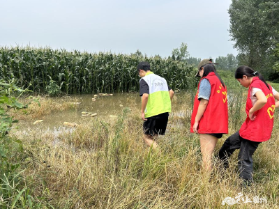 入户走访 情暖民心 共筑防汛“安全线”