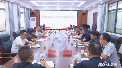 区人大常委会召开区六届人大三次会议议案建议办理工作督办会