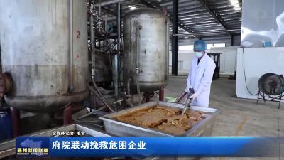 府院联动挽救危困企业