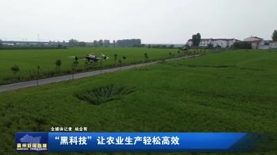 “黑科技”让农业生产轻松高效