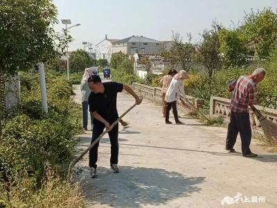 黄龙镇：清洁家园 美化环境