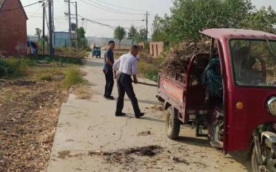 黄集镇：清洁家园  喜迎国庆