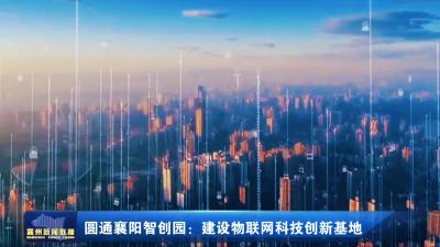 圆通襄阳智创园：建设物联网科技创新基地