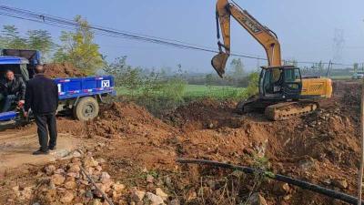 峪山镇杨湾桥旧桥拆除新建工程开工