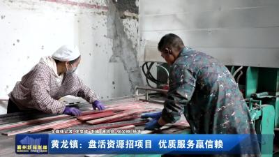 黄龙镇：盘活资源招项目  优质服务赢信赖