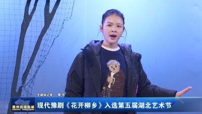 现代豫剧《花开柳乡》入选第五届湖北艺术节