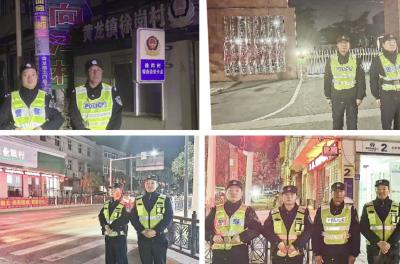 黄龙镇：巡逻联防联控 守护平安幸福