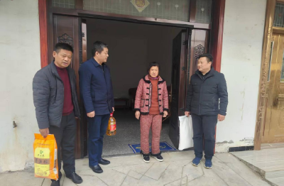 区机关事务服务中心开展“迎新春 送温暖”走访慰问活动