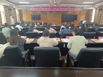 区妇联五届二次执委（扩大）会议召开