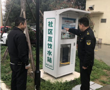 张湾市场监管所“五个强化”开展现制现售直饮水站监管