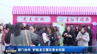 部门协作  护航龙王樱花季乡村游