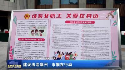 建设法治襄州 巾帼在行动