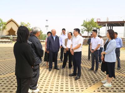 中国老促会到我区调研红色项目及产业发展工作