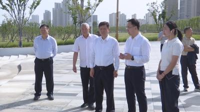 省政协领导到我区调研城市功能建设工作