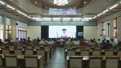 襄州区收听收看全市建筑保温材料安全隐患等“三个专项、一个回头看”整治工作推进会