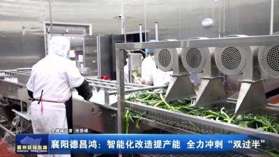 襄阳德昌鸿:智能化改造提产能 全力冲刺“双过半”