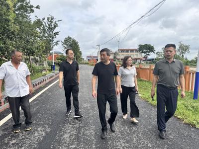 区领导到黄集镇调研一线协商观摩点筹备等工作