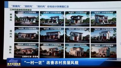 “一村一匠”改善农村房屋风貌