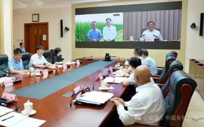 农业农村部召开防汛抗旱救灾工作调度视频会  会议视频连线我区