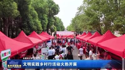 文明实践乡村行活动火热开展