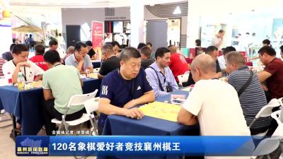 120名象棋爱好者竞技襄州棋王
