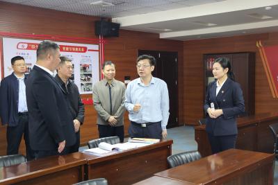 刘明锋调研完整社区打造和“两新”组织建设工作