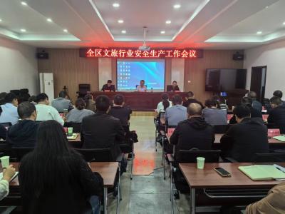 全区文旅行业安全生产工作会议召开