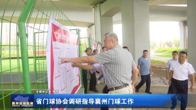 省门球协会调研指导襄州门球工作