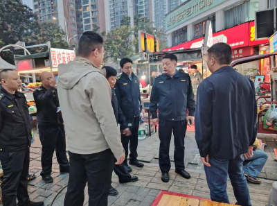 联合整治夜市经营秩序  让城市烟火气与文明同行