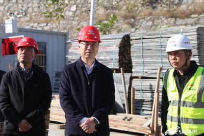 崔长领：完善提升城市功能品质  高质高效推进城建项目建设