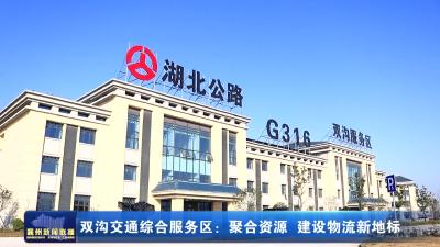 双沟交通综合服务区：聚合资源 建设物流新地标