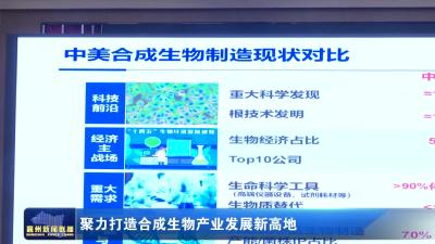 聚力打造合成生物产业发展新高地